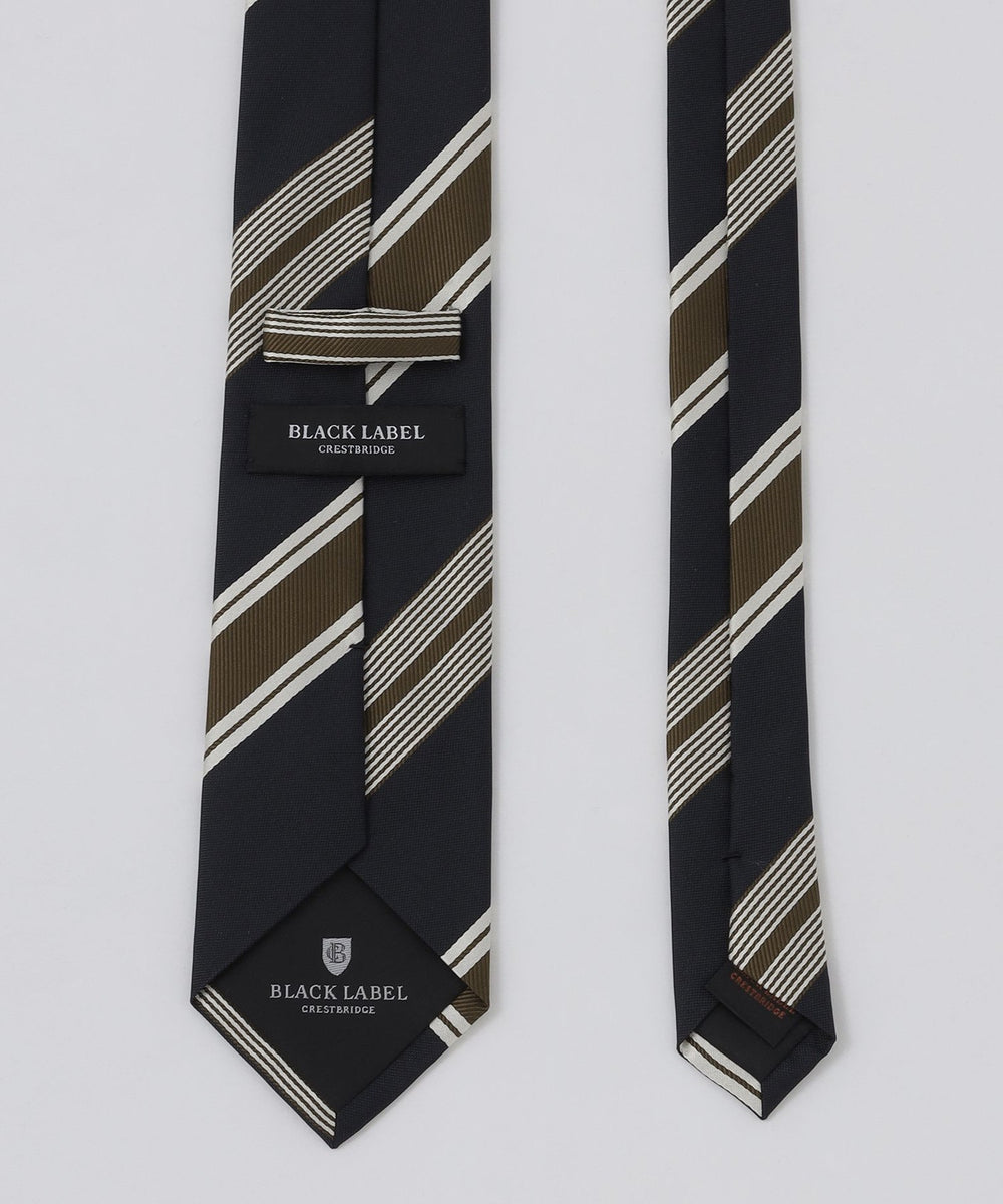 アクセントカラーレジメンタルタイ（ネクタイ/チーフ）｜BLACK LABEL