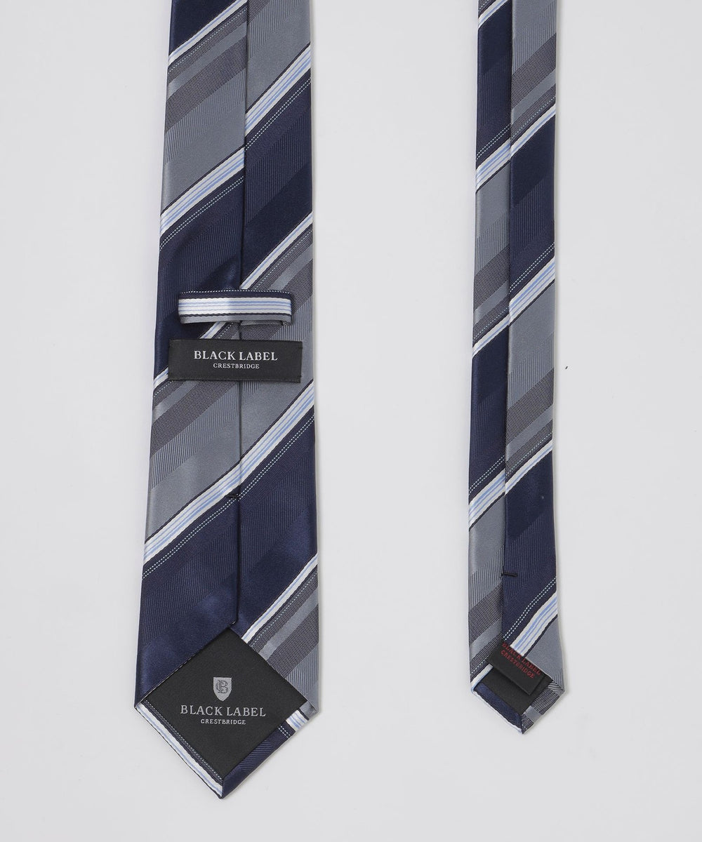ツイルレジメンタルタイ（ネクタイ/チーフ）｜BLACK LABEL CRESTBRIDGE