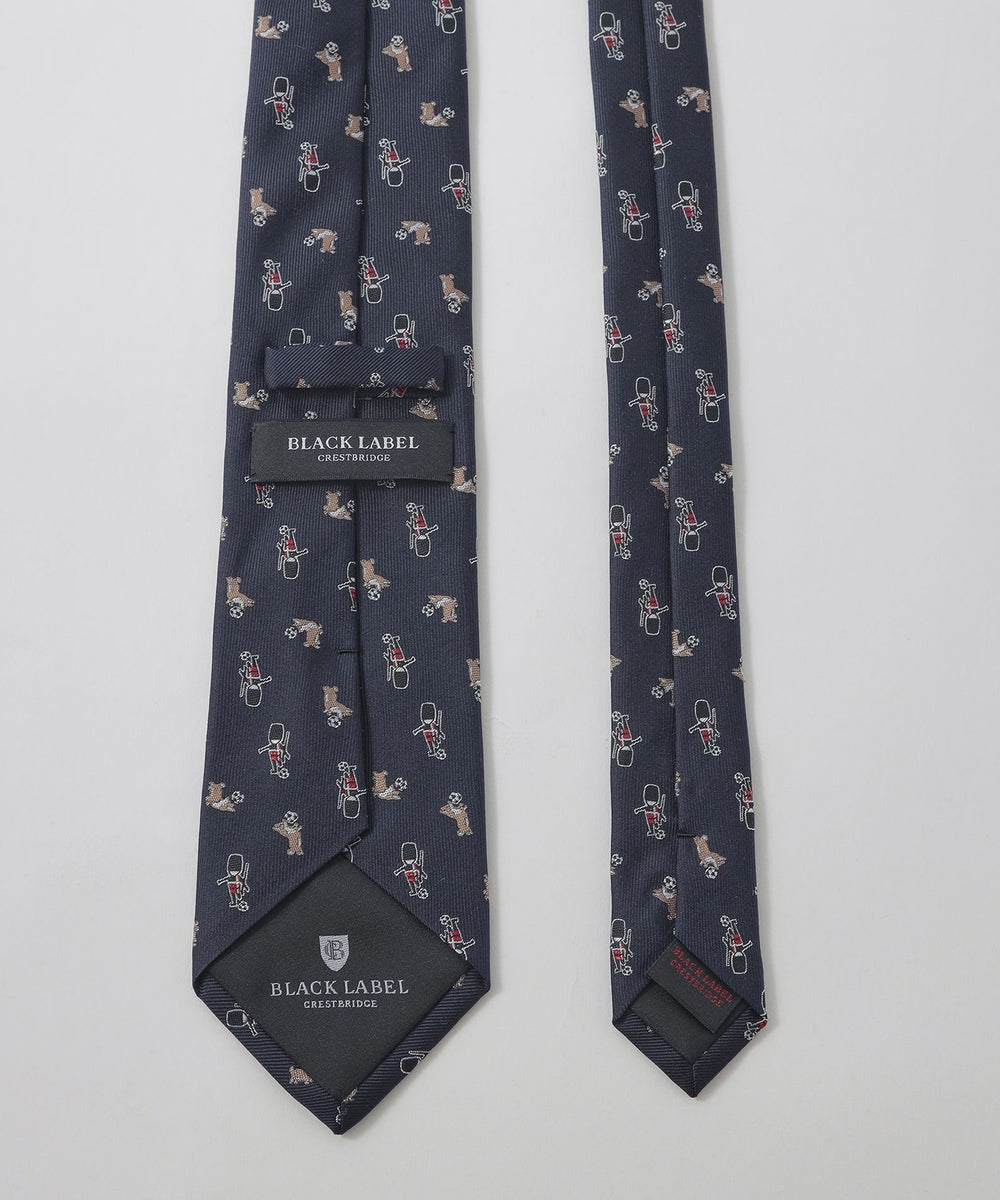 【シンバ】ネクタイ5本セット ASCOT / THE PUPPY 他 ガーズマンコーギーフットボールモチーフタイ（ネクタイ/チーフ