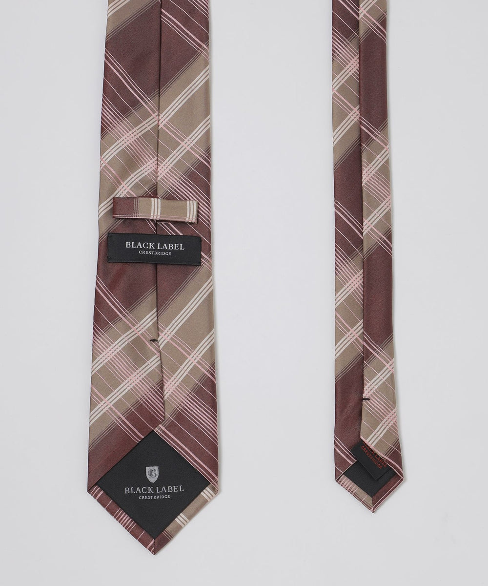 インポートカラーペーンチェックタイ（ネクタイ/チーフ）｜BLACK LABEL