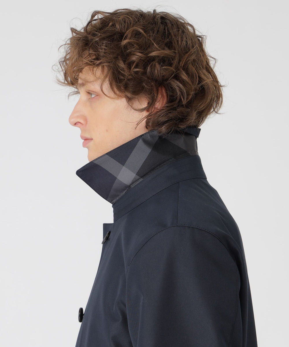 一部店舗限定】ギャバジンステンカラーコート（コート）｜BLACK LABEL