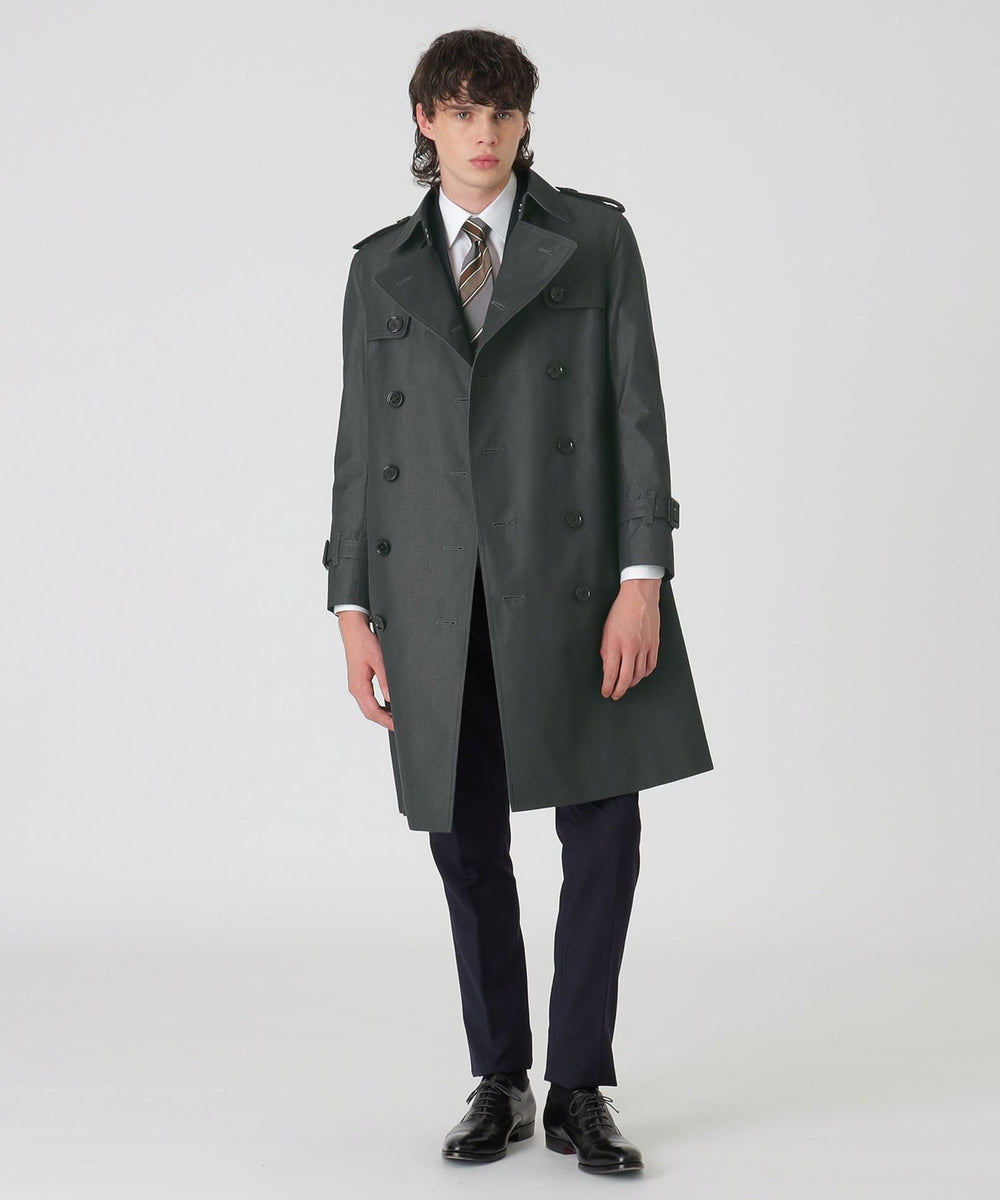 【iot】SANYO black chambray like long coat