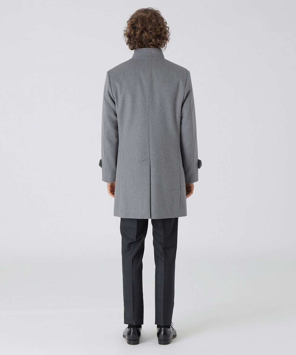 一部店舗限定】ウールスタンドカラーコート（コート）｜BLACK LABEL