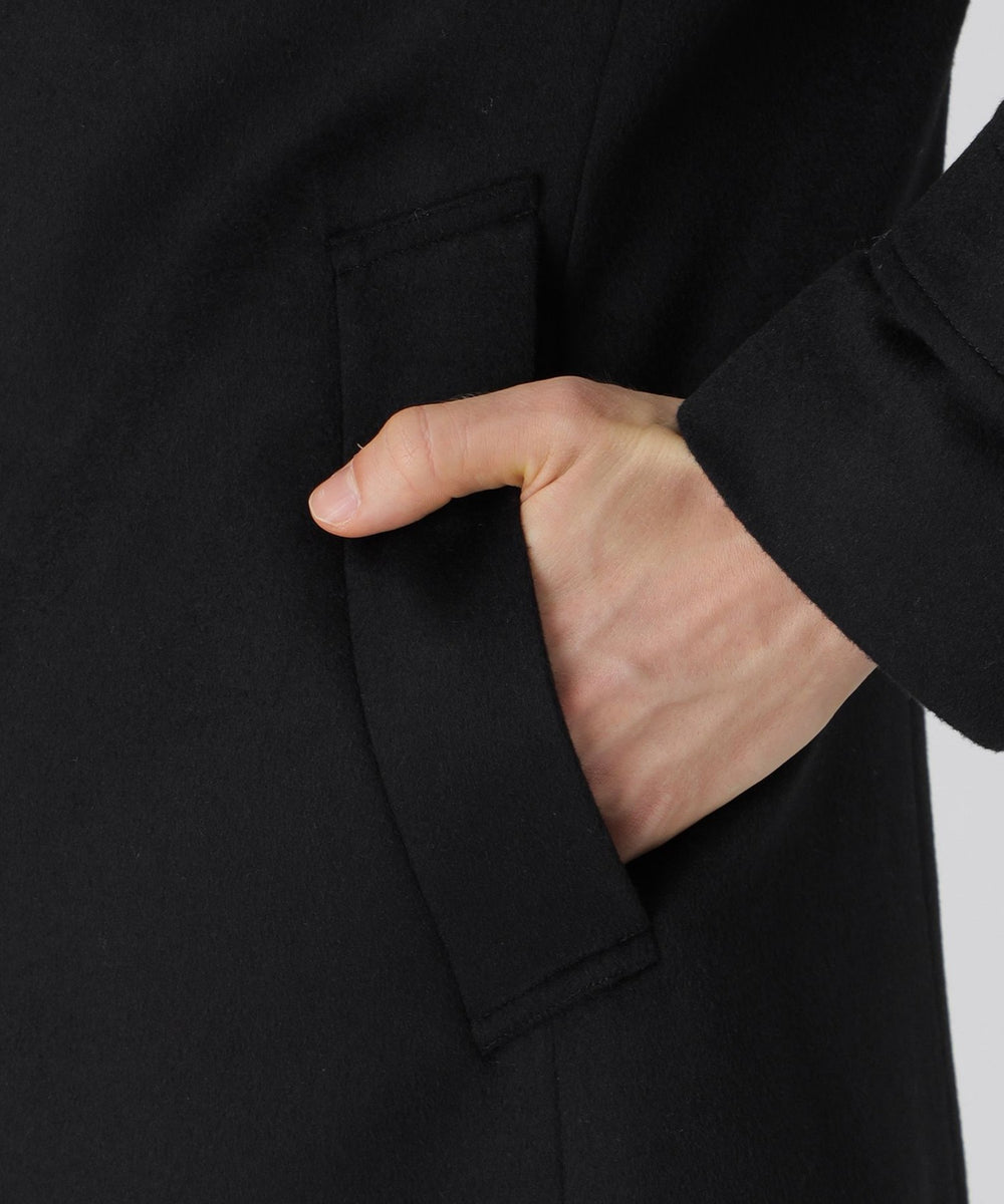 【へべれけ】ブラックレーベルクレストブリッジ スタンドカラーウールコート へべれけ】ブラックレーベルクレストブリッジ スタンドカラーウール