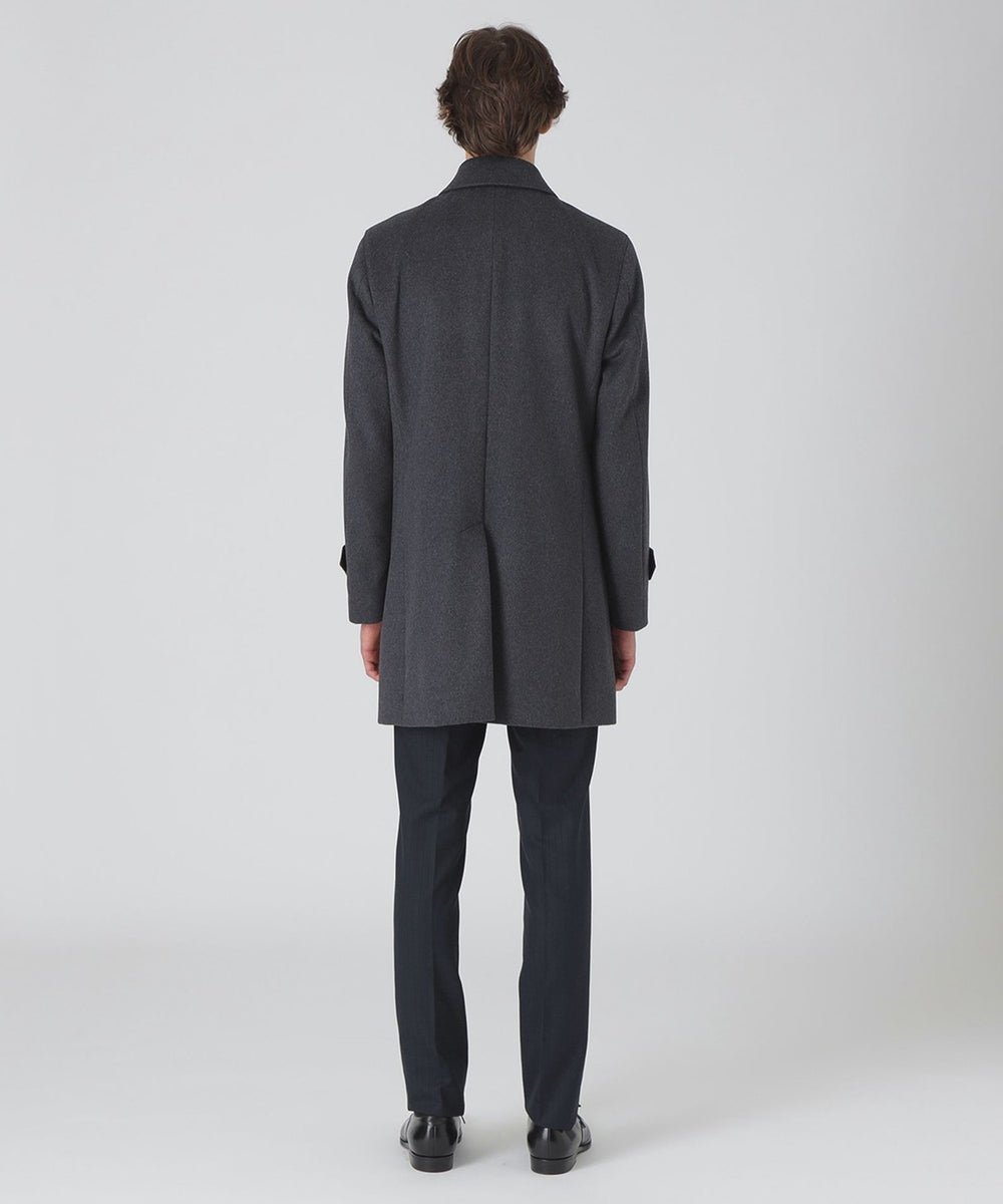 一部店舗限定】ウールビーバーステンカラーコート（コート）｜BLACK