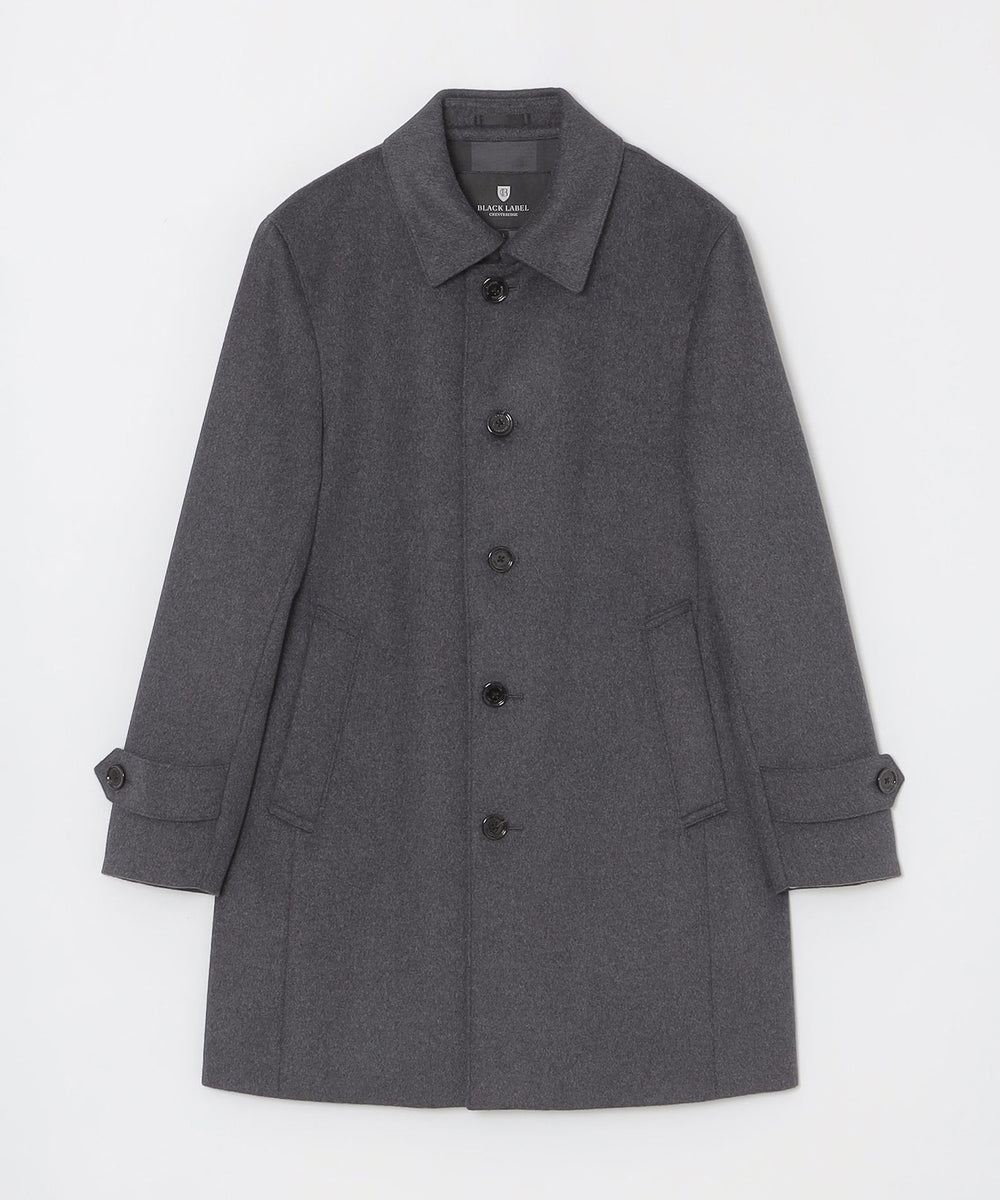 一部店舗限定】ウールビーバーステンカラーコート（コート）｜BLACK