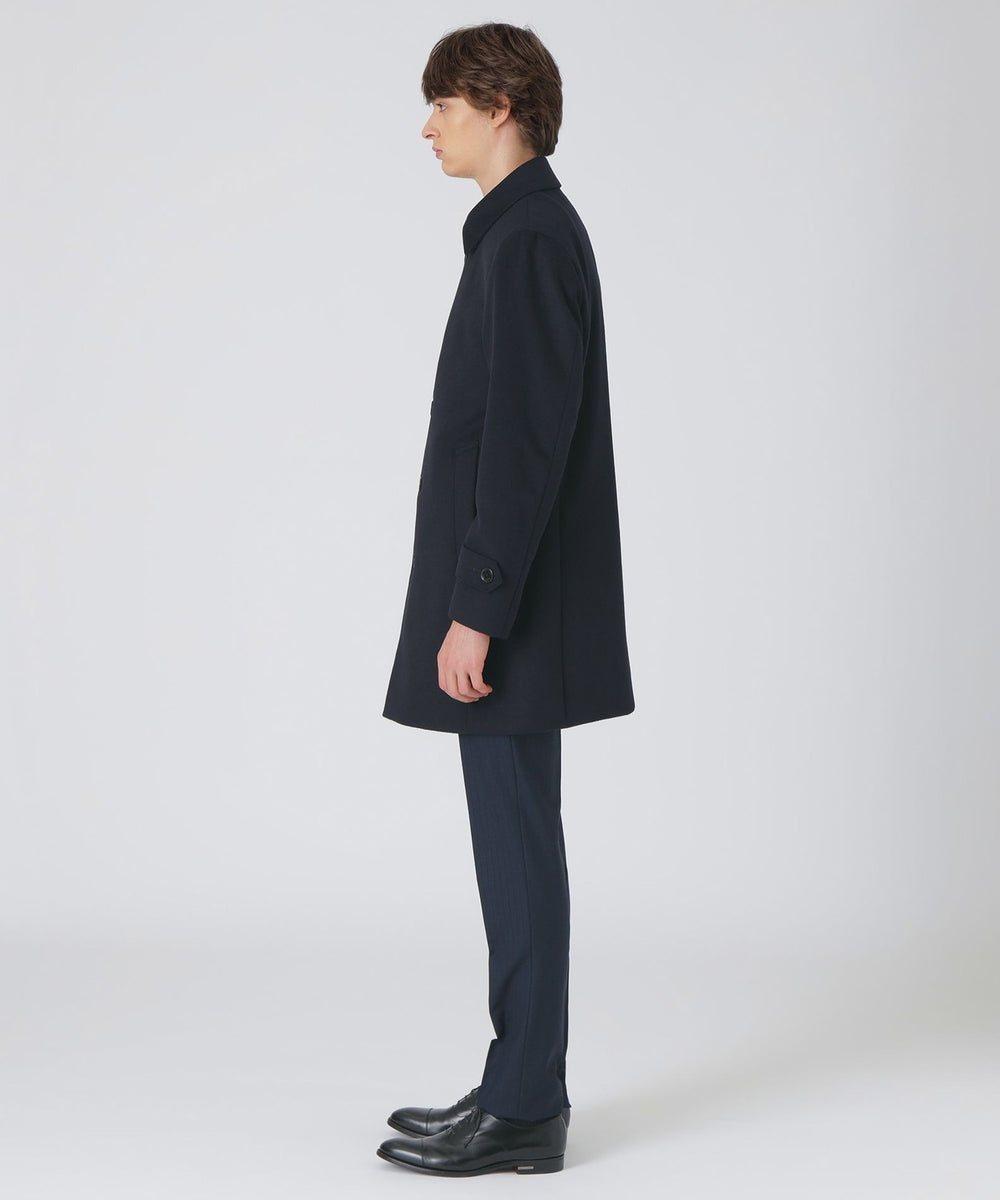 一部店舗限定】ウールビーバーステンカラーコート（コート）｜BLACK