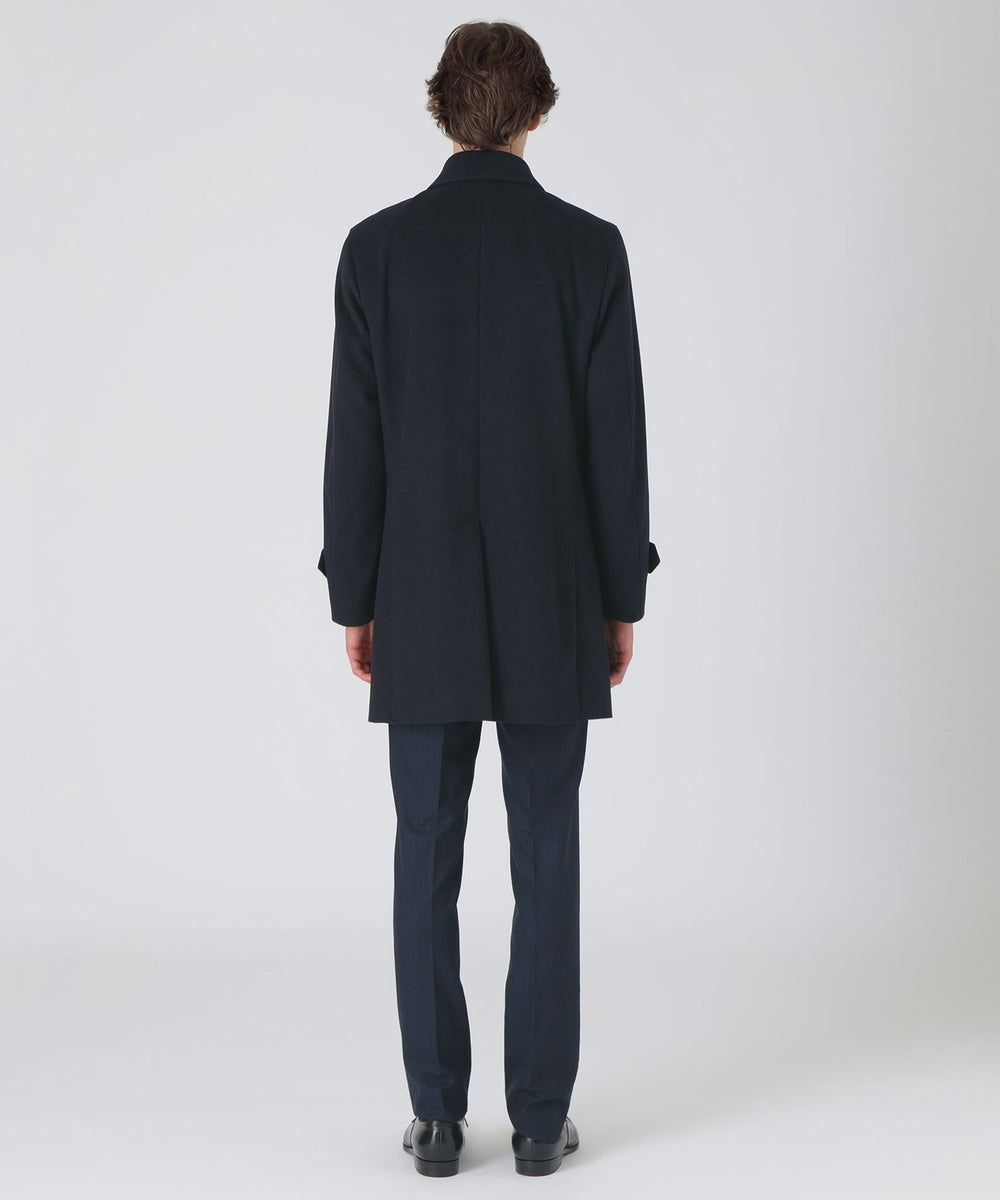 一部店舗限定】ウールビーバーステンカラーコート（コート）｜BLACK