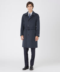 ★未使用タグ付き★バルマン★ピーコート★ダブル★ウール★イタリア製★50★高級 バルンケットコート【カシミヤ混】【ダブルフェイス】 (59252202C-41