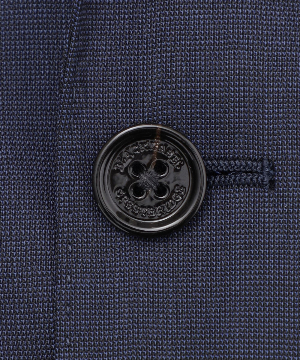 ブラックレーベルクレストブリッジ 洗える ウールライク ジャケット ネイビー L BRI-EASE SUIT】ウォッシャブルエクストラクールジャケット