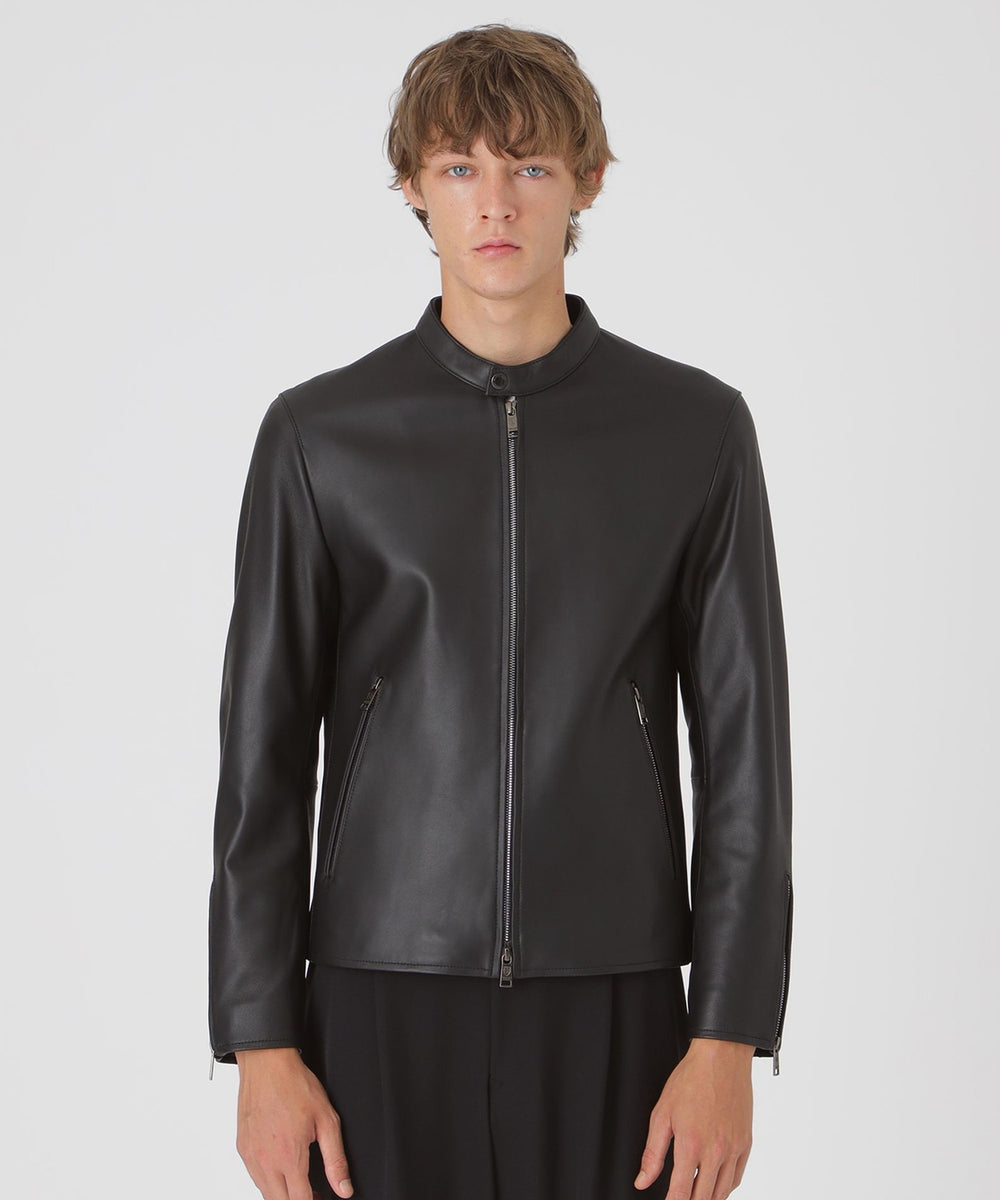 ブラックレーベル クレストブリッジ ダブルレザーライダース シープスキン BLACK LABEL CRESTBRIDGE（ブラックレーベル・クレストブリッジ