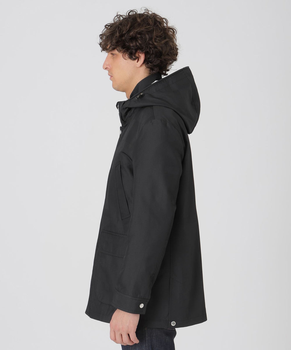 シャドーチェックメモリーホースライディングパーカー（ブルゾン