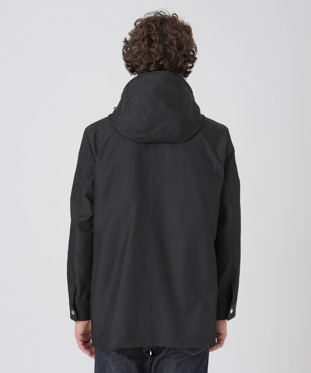 シャドーチェックメモリーホースライディングパーカー（ブルゾン