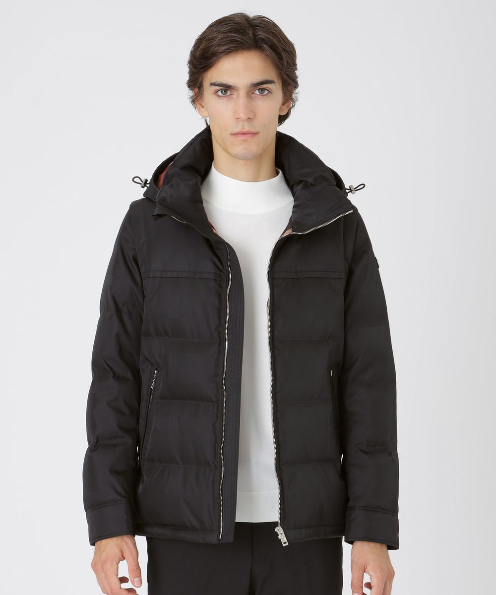 【予約販売】【10th ANNIVERSARY】LIMONTAナイロンシャドーチェックダウン