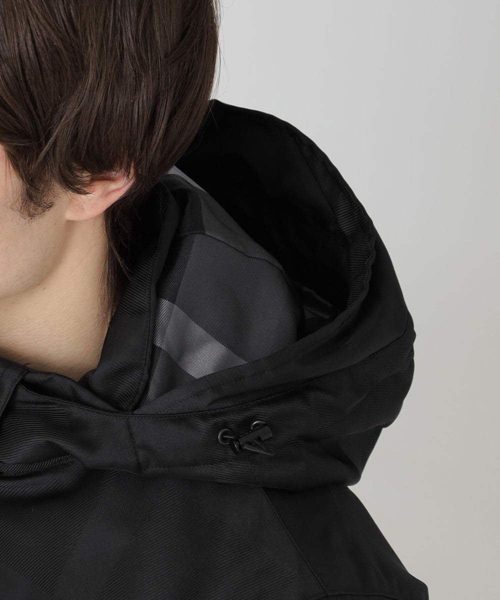 JUSGLITTY♡ブークレジャコット ブラック 上品秋冬アウター 黒 Mサイズ U-Big×REIMI】再びコラボ！ショートジャケット＆レッキス2Wayコート