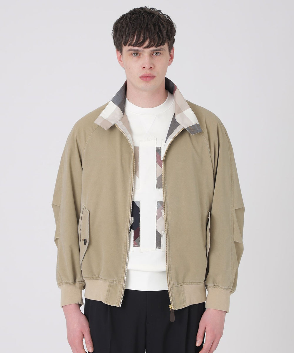 WEATHERPROOFハリントンジャケット古着モカブラウン短丈CBOY当時物L WEATHERPROOFハリントンジャケット古着モカブラウン短丈CBOY当時物L