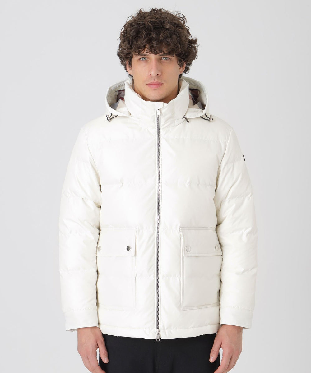 マークアンドロナ ダウンジャケット ブルゾン ハイブリッド 切替ロゴ ホワイト 2025年最新】Yahoo!オークション -マークアンドロナ ダウンの中古品