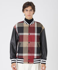 未使用級✨クレストブリッジ アンコンジャケット シアサッカー地 総柄チェック L 未使用級✨クレストブリッジ アンコンジャケット シアサッカー地 総柄