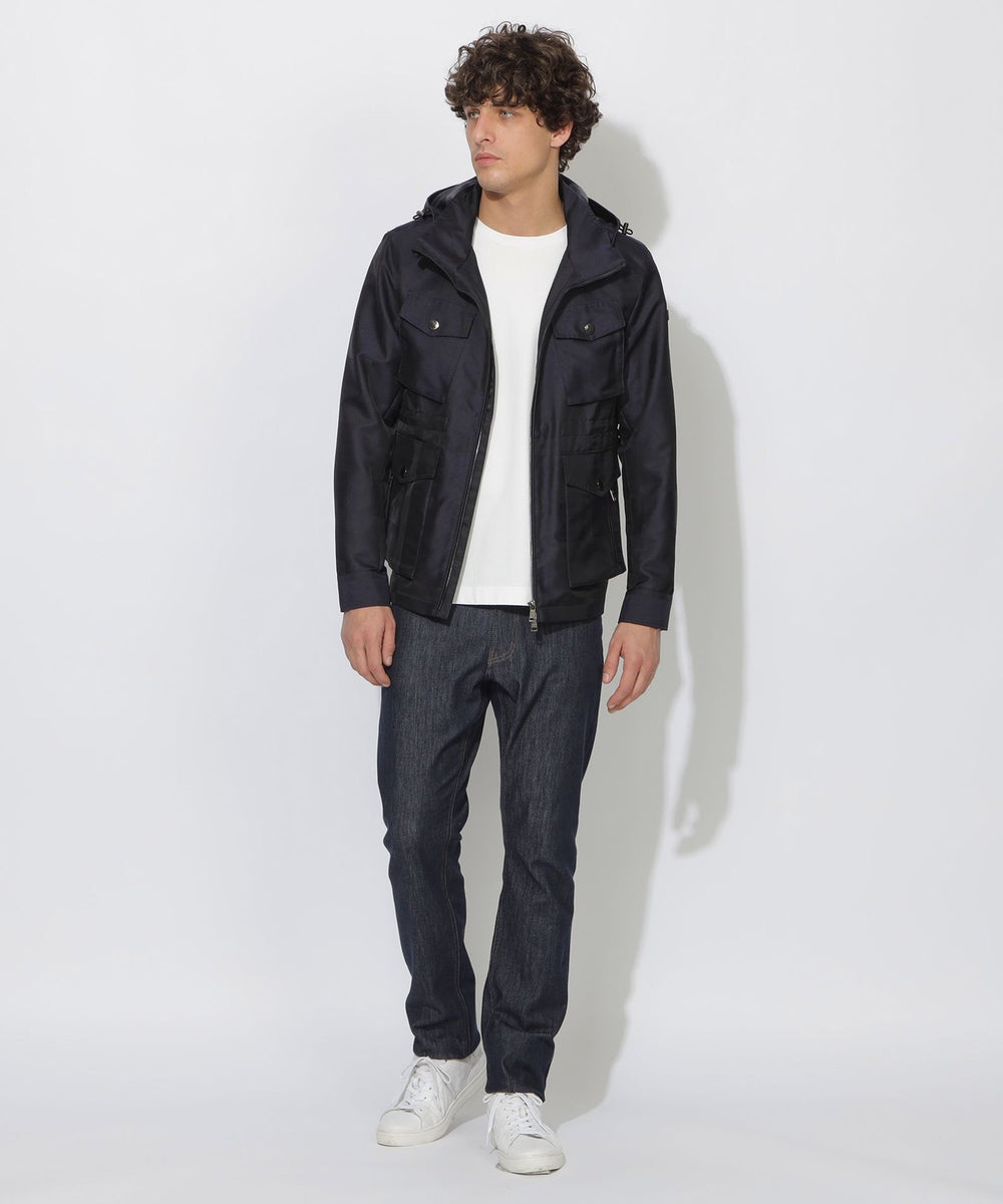 WEB限定】シャドーチェックM65パーカー（ブルゾン）｜BLACK LABEL