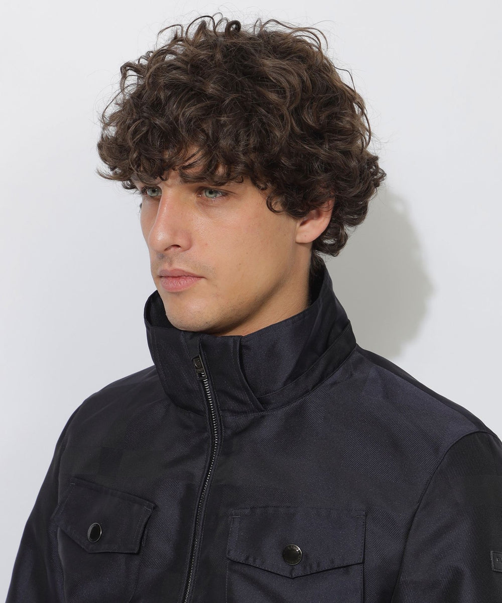 WEB限定】シャドーチェックM65パーカー（ブルゾン）｜BLACK LABEL