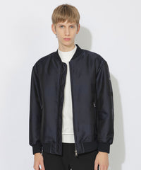 WEB限定】シャドーチェックパデッドMA-1（ブルゾン）｜BLACK LABEL