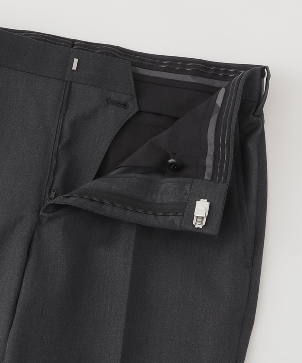 MARTINSONSダークグレーソリッド（スーツ）｜BLACK LABEL CRESTBRIDGE