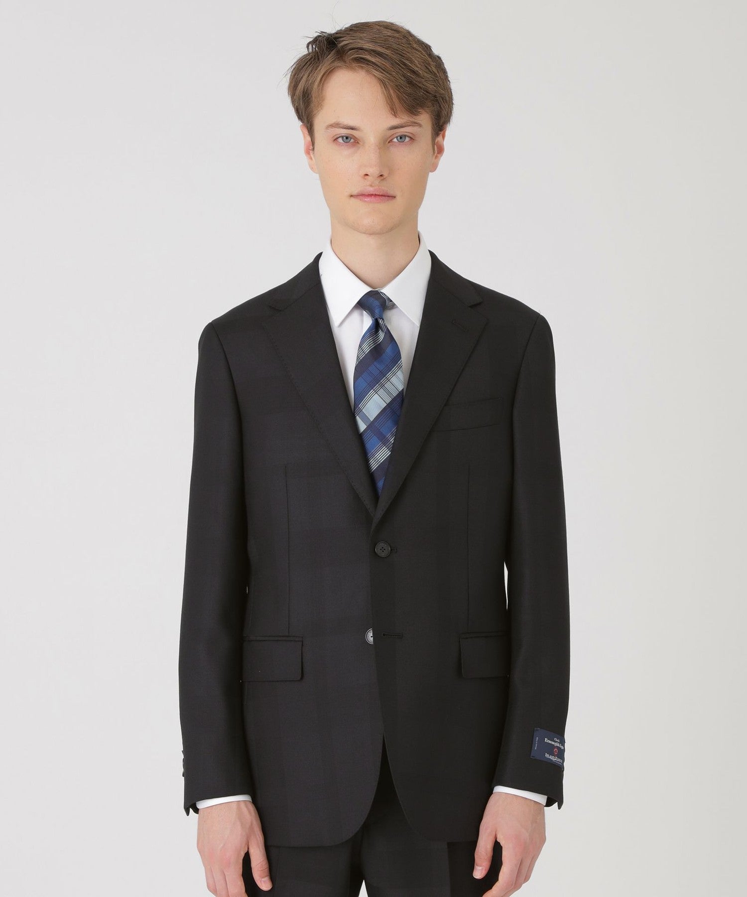 一部店舗限定】Zegna ISLAND FLEECE ブラックシャドークレストブリッジ