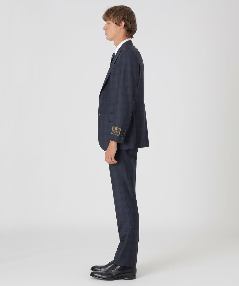 一部店舗限定】TALLIA DI DELFINO マローネチェックスリーピース