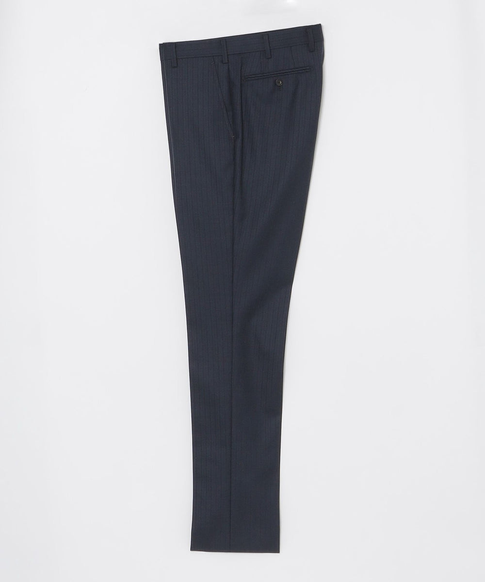 MIYUKIプルシャンブルーシャドーストライプスリーピーススーツ（スーツ