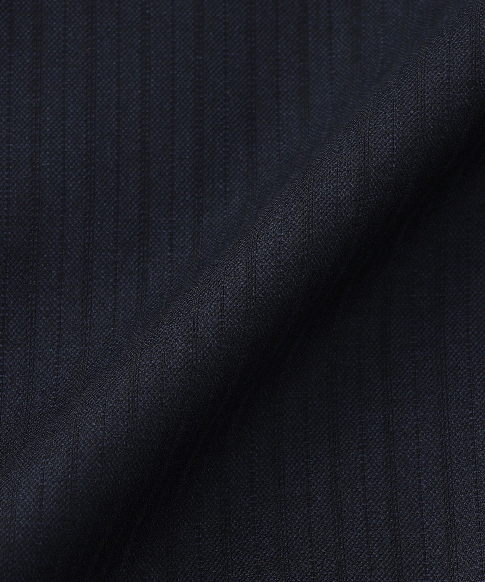 MIYUKIプルシャンブルーシャドーストライプスリーピーススーツ（スーツ