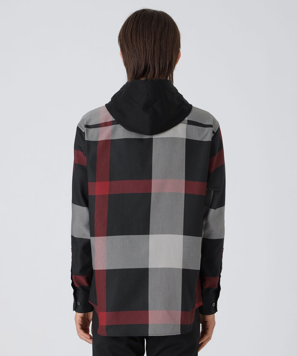 Blue & White Buffalo Plaid Button Up
