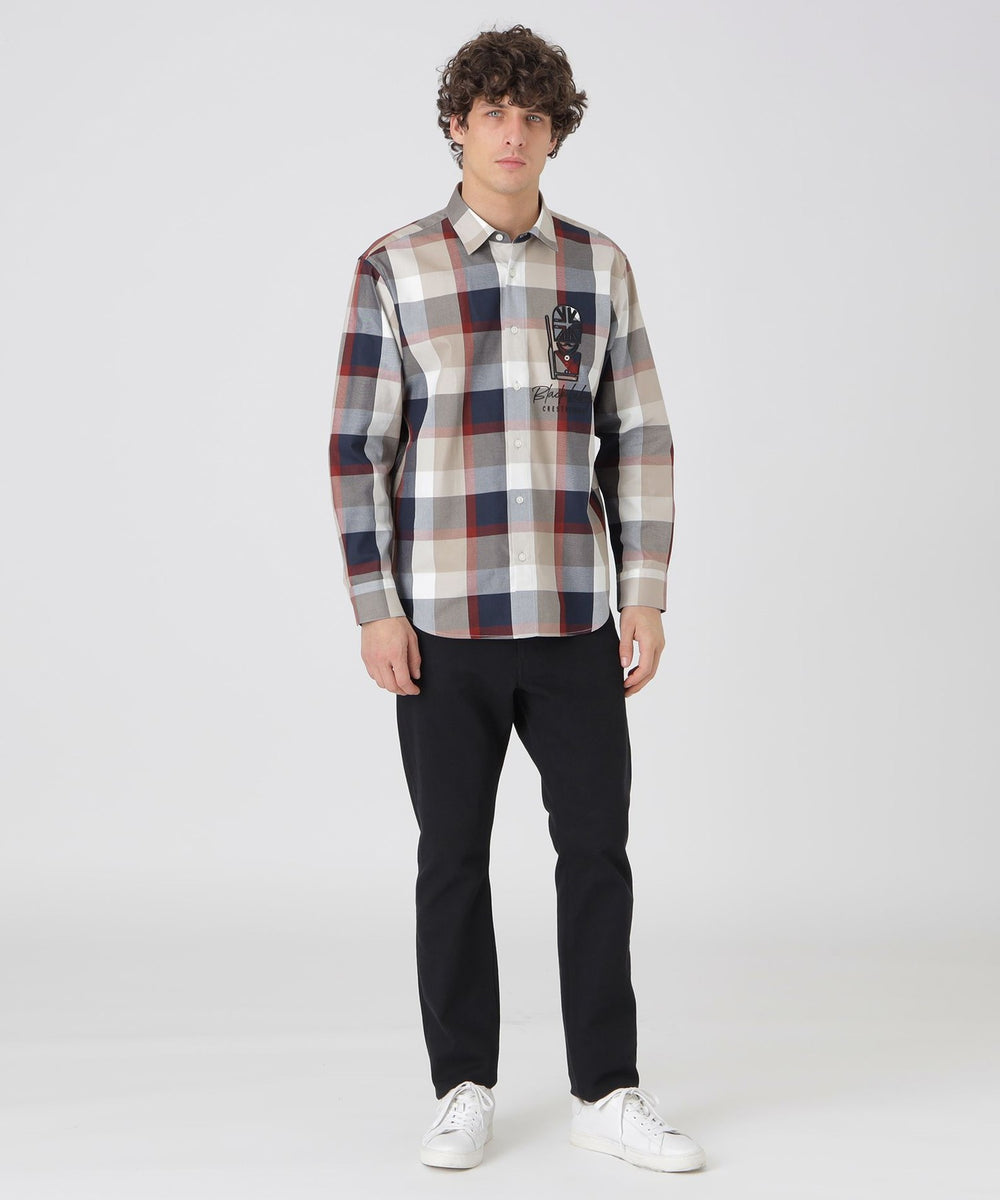ガーズマンクレストブリッジチェックシャツ（カジュアルシャツ