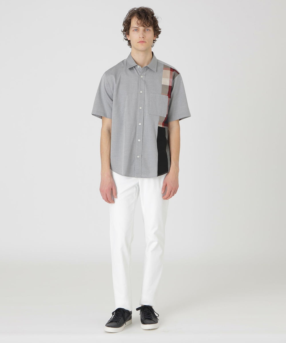 ブラックレーベル クレストブリッジ パッチワーク チェックシャツ【匿名配送】 セール】 【一部店舗限定】クレストブリッジチェックパッチ