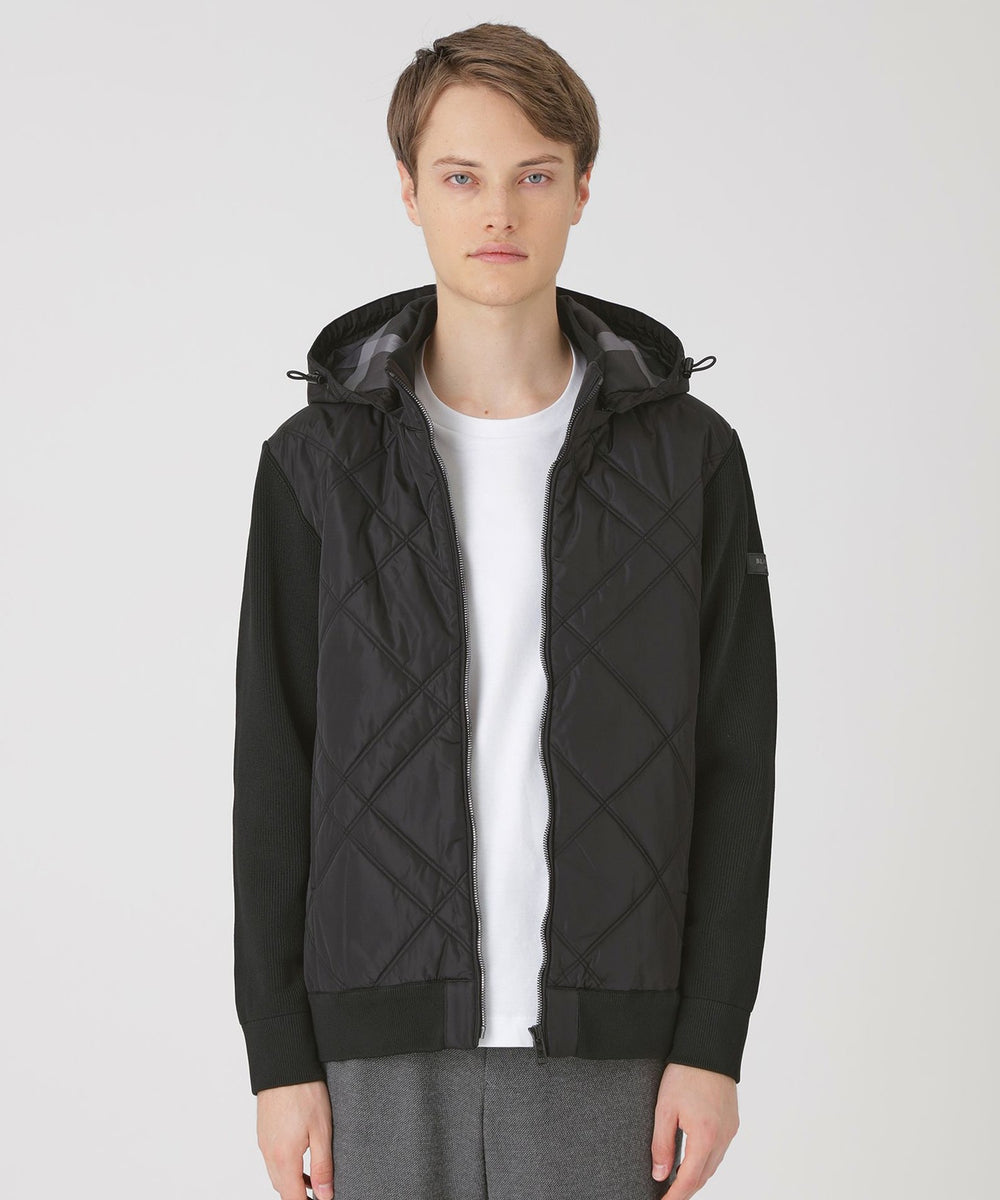 ファブリックコンビニットブルゾン