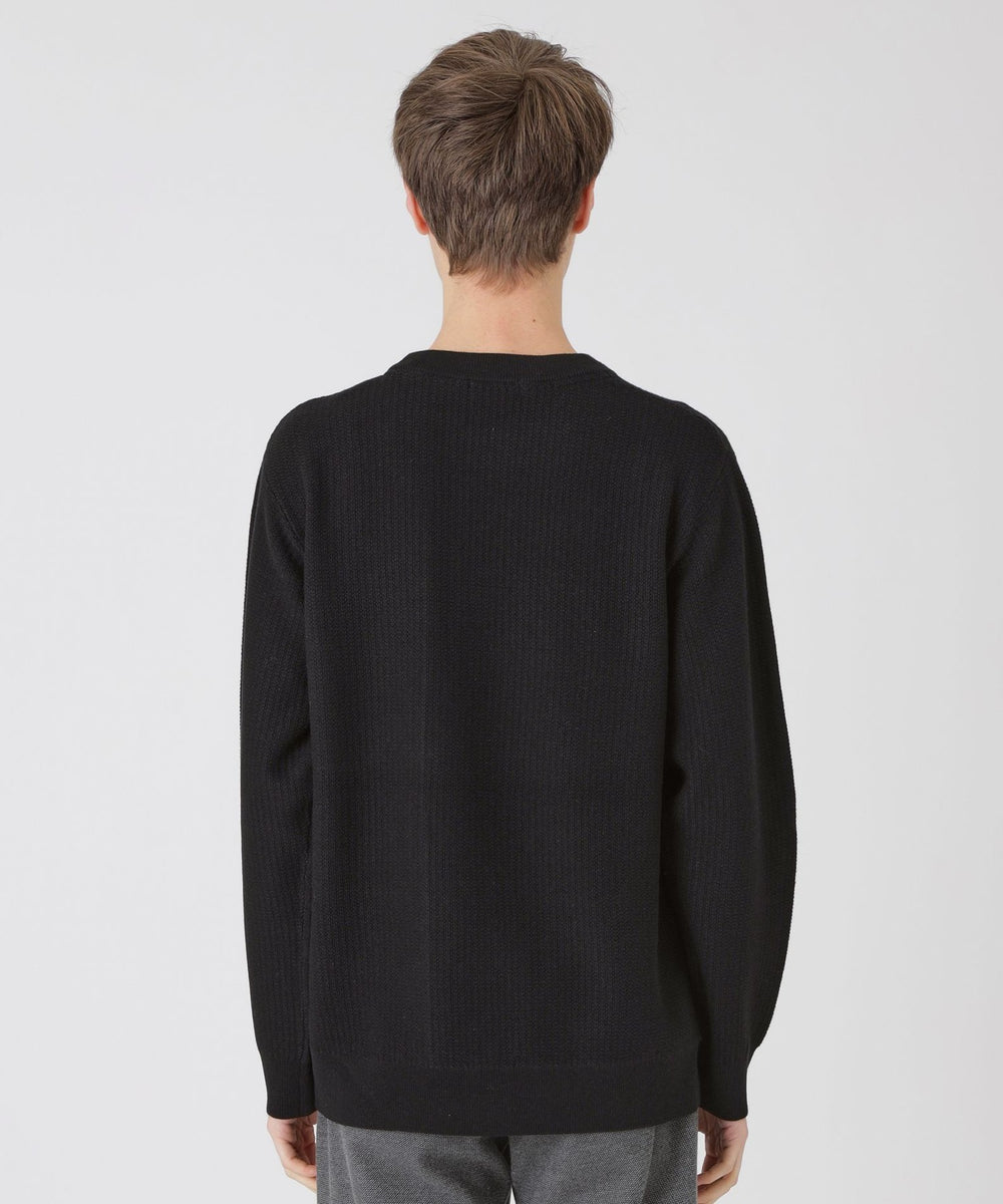 一部店舗限定】パッチワーククレストブリッジチェックニット（ニット