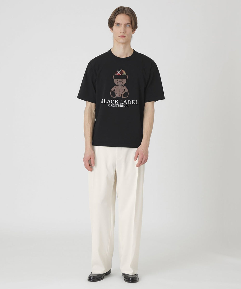 一部店舗限定】チェックキャップベアーニットTシャツ（ニットウェア