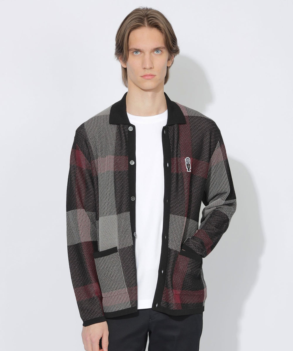 BLACK LABEL CRESTBRIDGE カーディガン Ｌ ブラック ブラックレーベルクレストブリッジ BLACK LABEL CRESTBRIDGE 【WEB限定