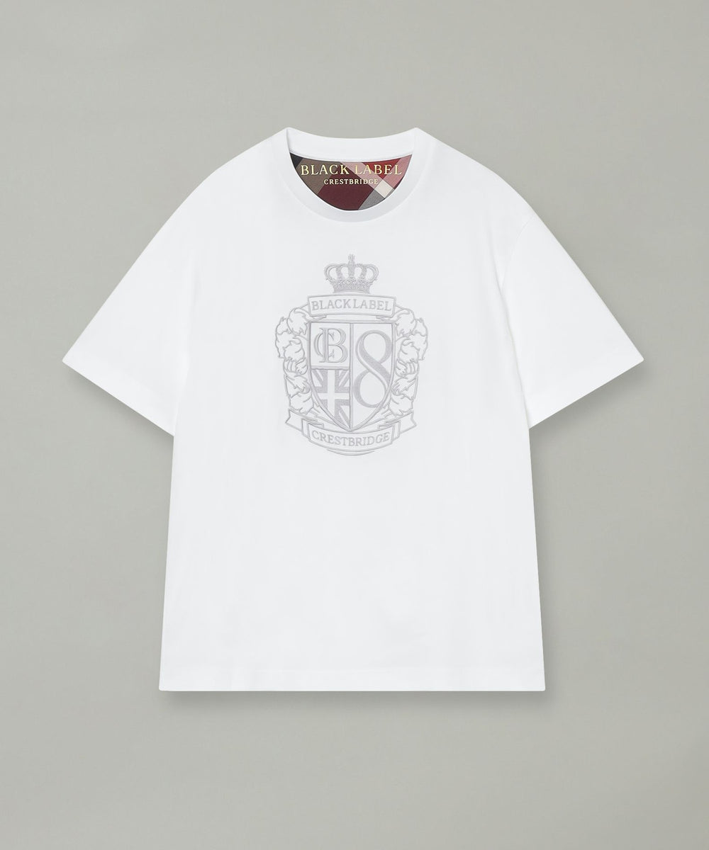 8thアニバーサリーエンブロイダリーTシャツ（カットソー）｜BLACK