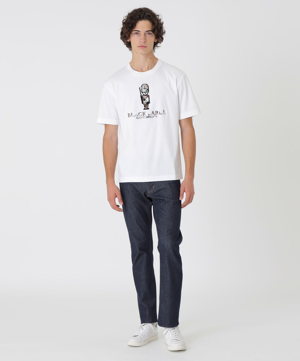 【新品タグ付】ブラックレーベル クレストブリッジ ハブラシガーズマン スウェット ハブラシガーズマンTシャツ（51P02612＿＿） | BLACK