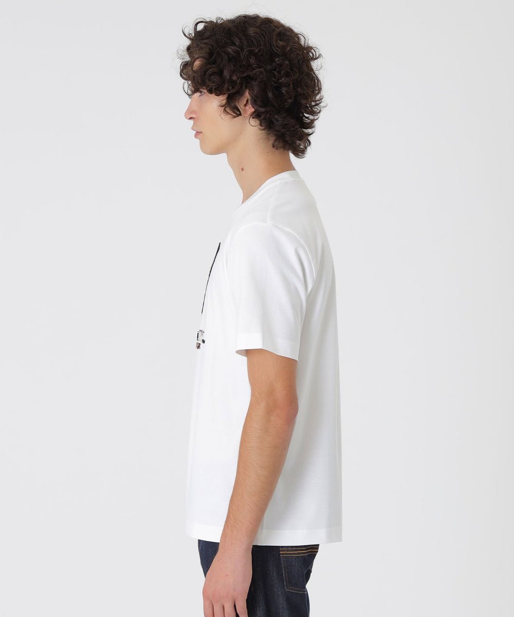 未使用タグ付 ブラックレーベルクレストブリッジ ロゴ 長袖 Tシャツ カットソー ブラックレーベル クレストブリッジ ロングスリーブ カットソー