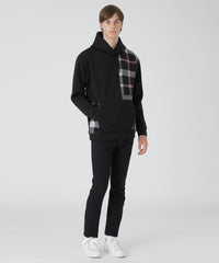 クレストブリッジチェックパッチワークフーディー(カットソー