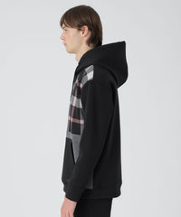 クレストブリッジチェックパッチワークフーディー(カットソー