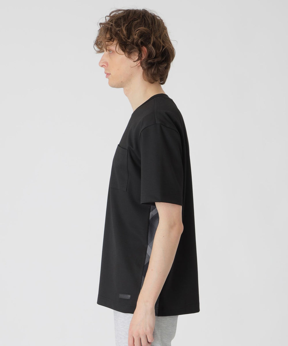 CARREMANハニカムジャージーTシャツ（カットソー）｜BLACK LABEL