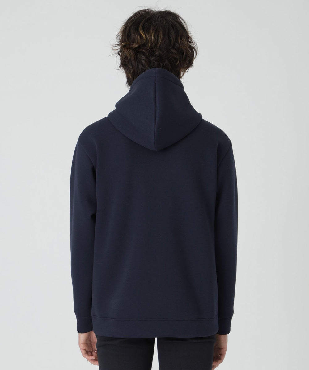 ブラックレーベルクレストブリッジ新品ブラック パッチワークフーディー L 一部店舗限定】ロゴグラフィックフーディー（カットソー