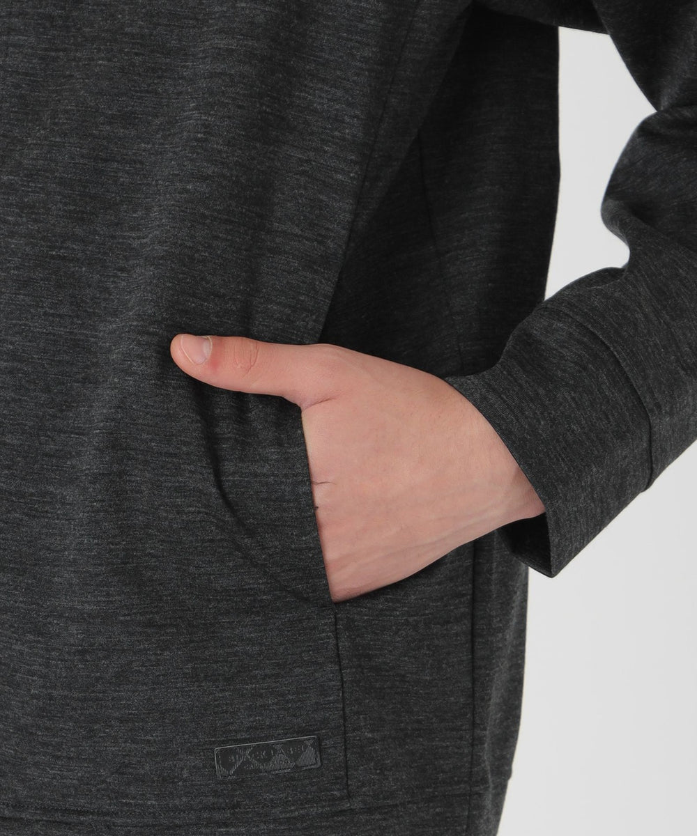 ボンディングウールジャージーパーカー（カットソー）｜BLACK