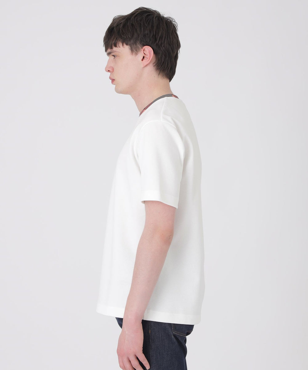 チェックカラーコンフィTシャツ（カットソー）｜BLACK LABEL