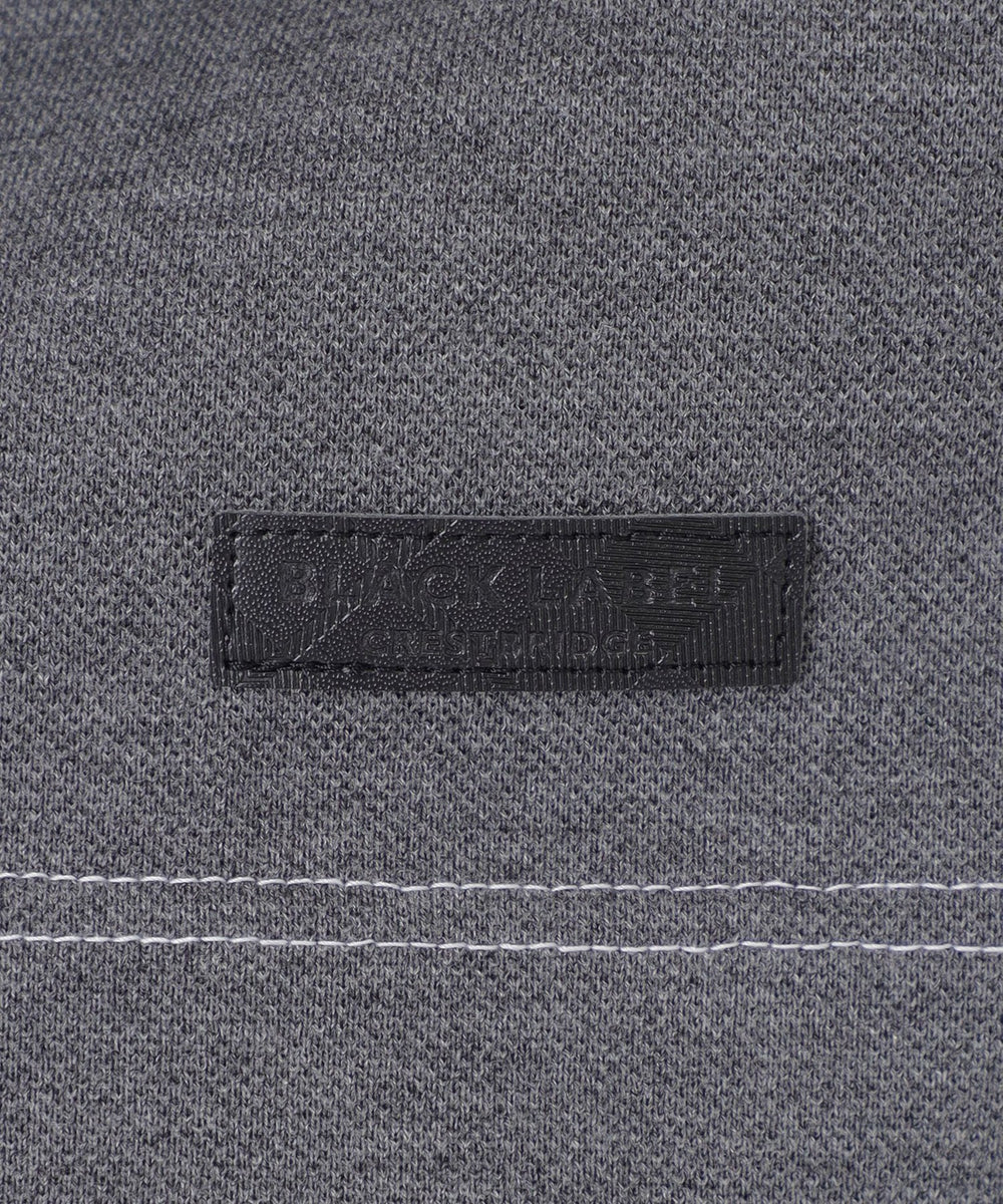 パッチワーックサッカーポロシャツ（カットソー）｜BLACK LABEL