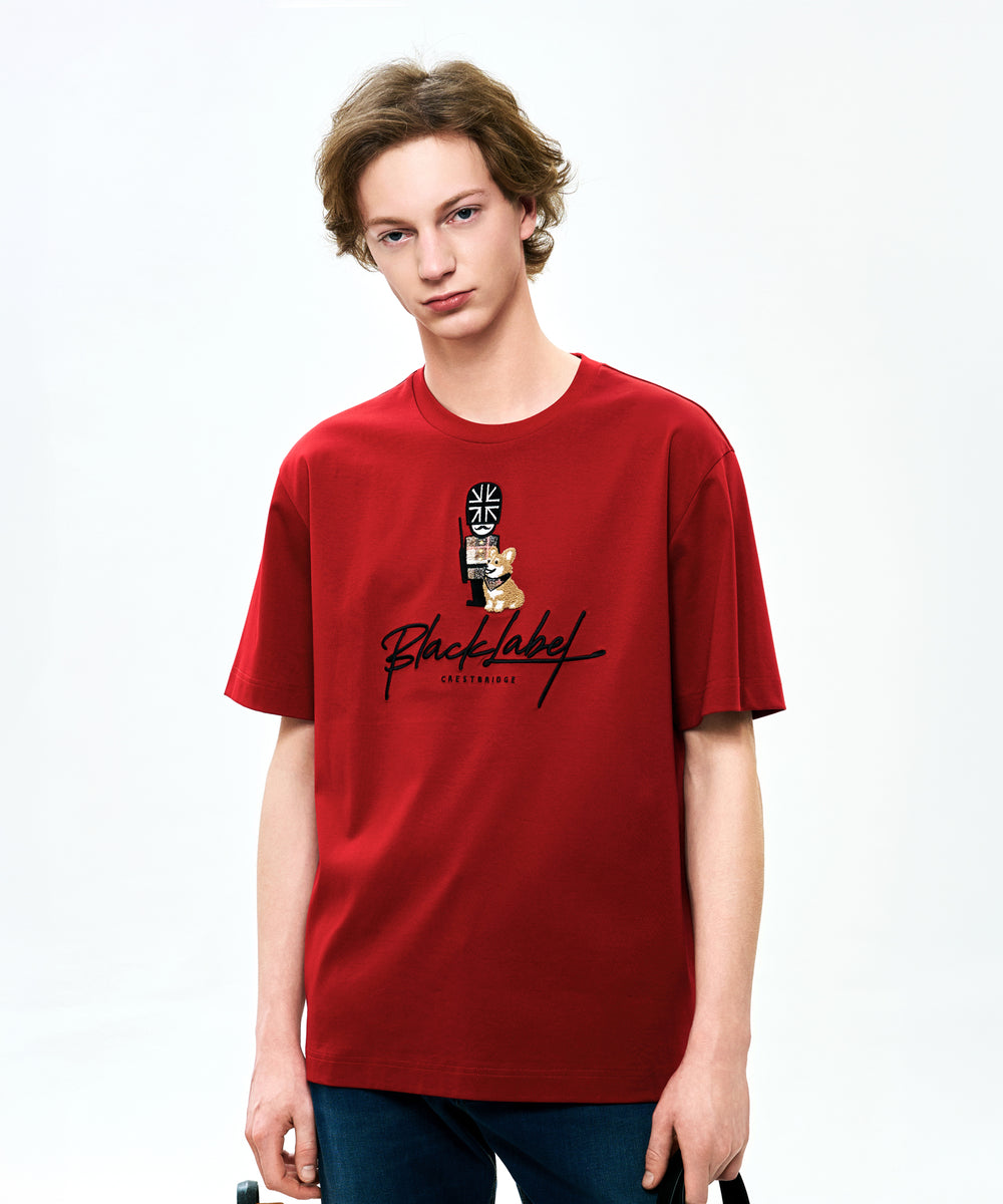 ガーズマングラフィックTシャツ（カットソー）｜BLACK LABEL