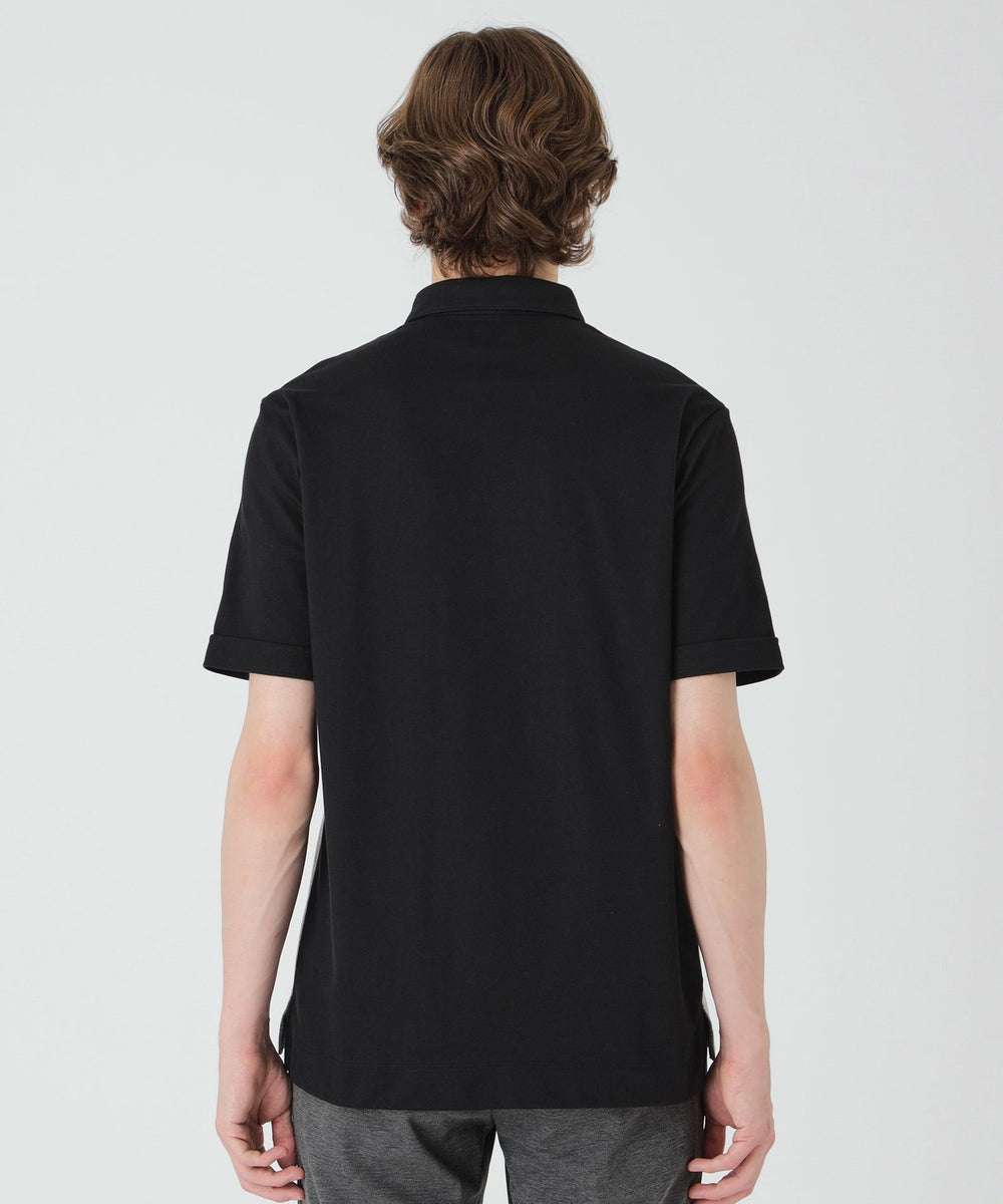 ブラックレーベルクレストブリッジ 24SS チェック パッチワーク ポロシャツ ブラックレーベルクレストブリッジ 24SS チェック パッチワーク