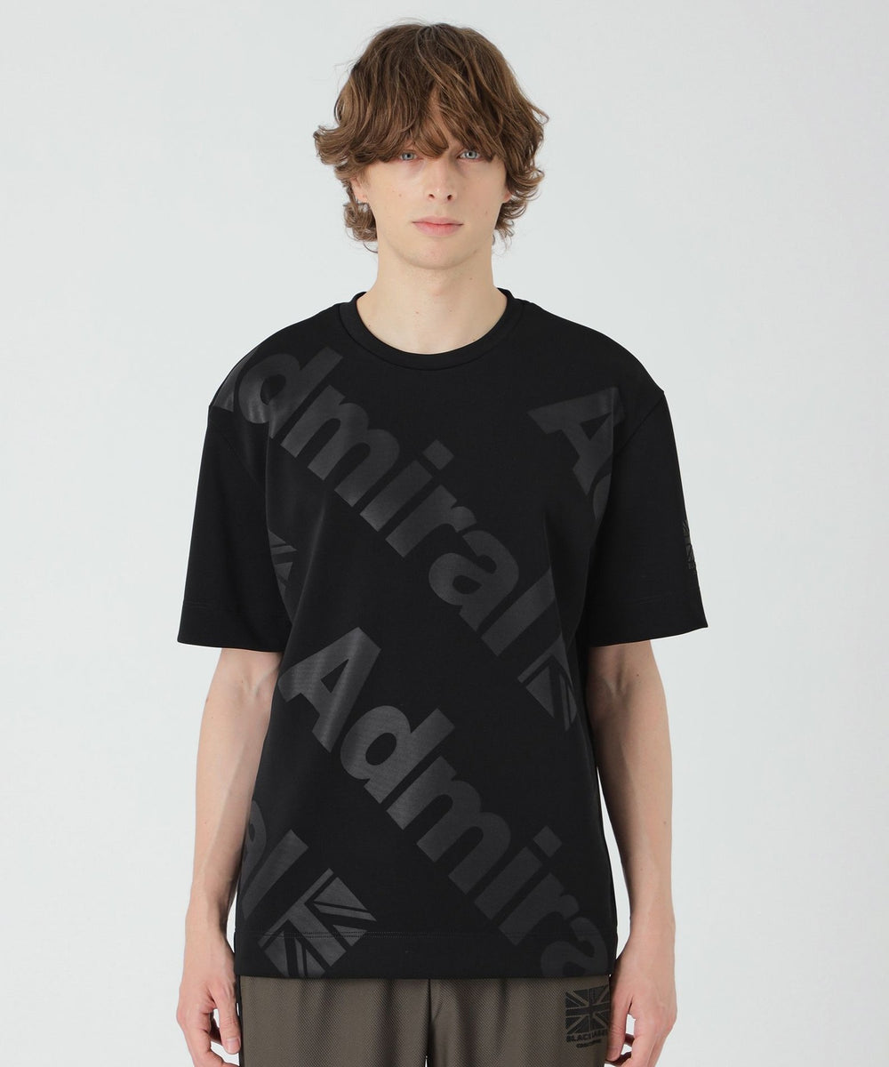 【BLACK lab.×Admiral】ビッグエンボスロゴTシャツ
